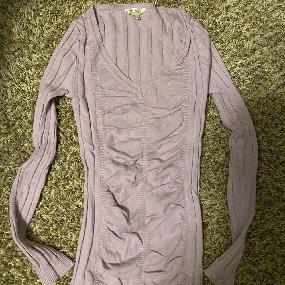 Light purple maurices sweater size medium